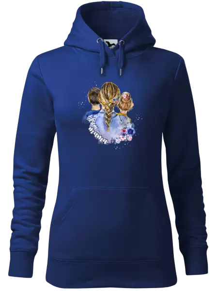 Dámská mikina Jsem máma - kluk a holka