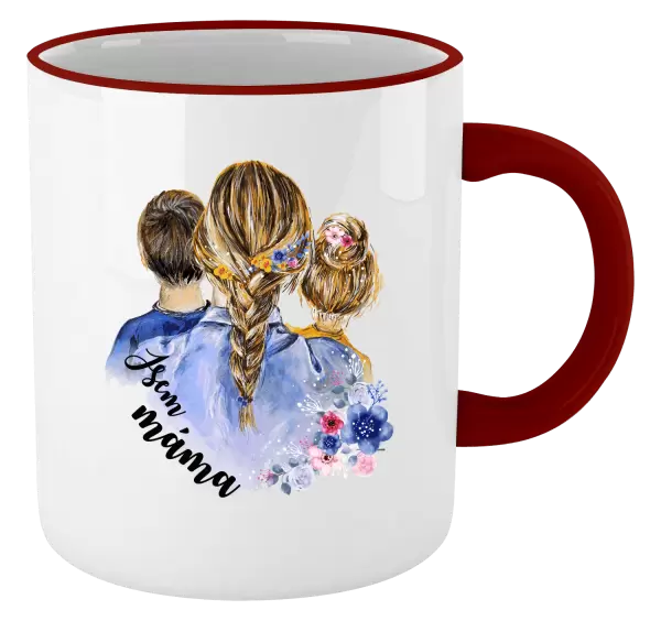 Hrnek Jsem máma - kluk a holka