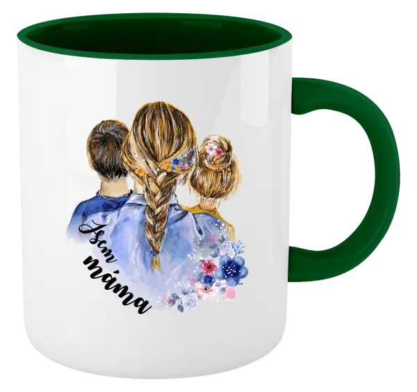 Hrnek Jsem máma - kluk a holka