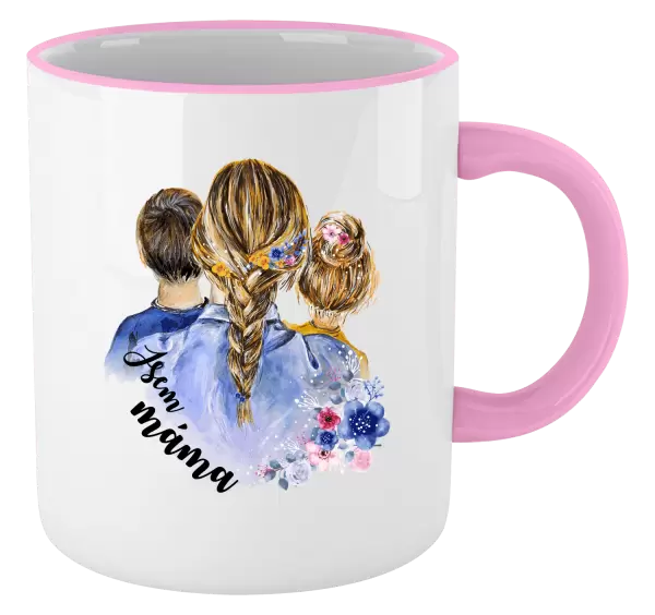 Hrnek Jsem máma - kluk a holka