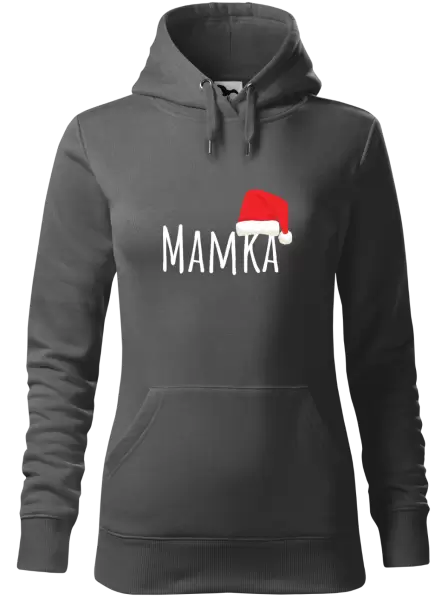 Dámská vánoční mikina Vánoční čepice - mamka