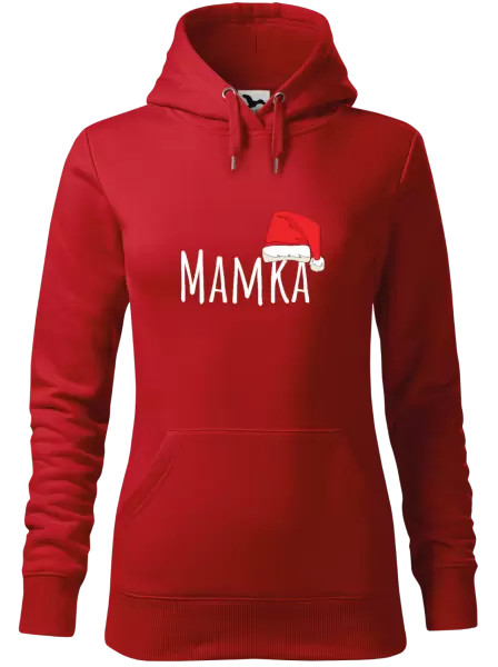 Dámská vánoční mikina Vánoční čepice - mamka