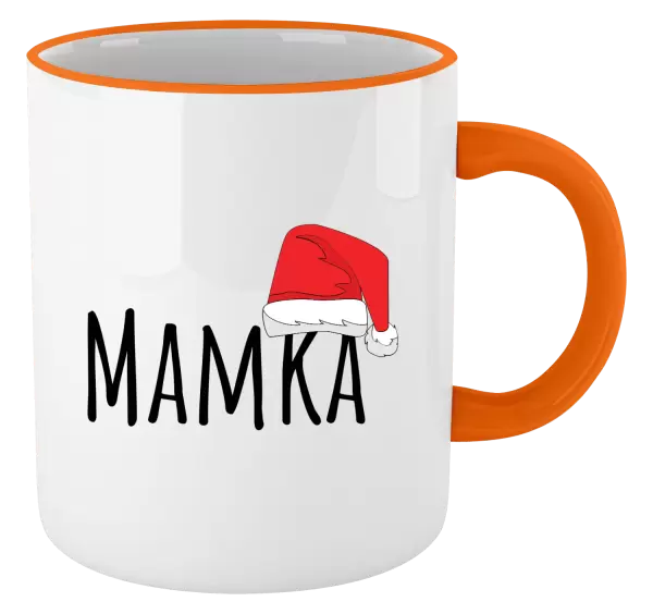 Vánoční hrnek Vánoční čepice - mamka