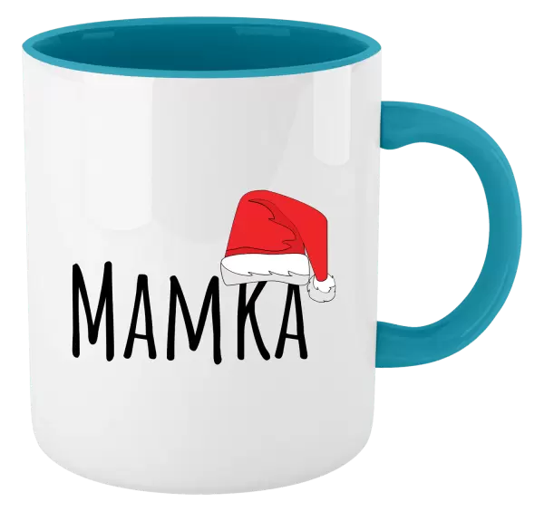 Vánoční hrnek Vánoční čepice - mamka