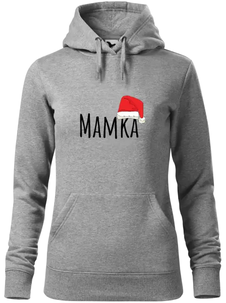 Dámská vánoční mikina Vánoční čepice - mamka