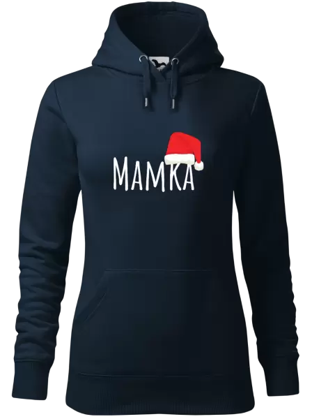 Dámská vánoční mikina Vánoční čepice - mamka