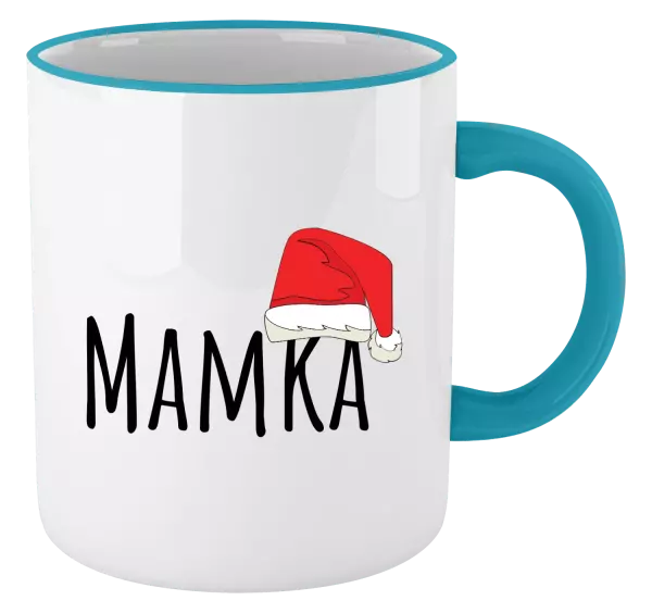 Vánoční hrnek Vánoční čepice - mamka