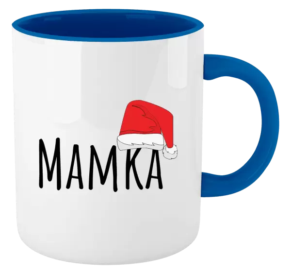 Vánoční hrnek Vánoční čepice - mamka