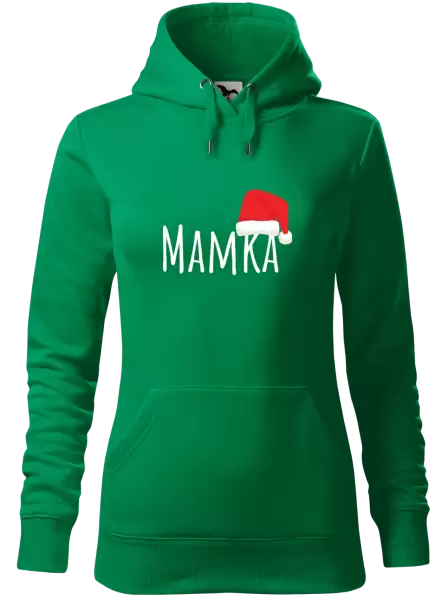 Dámská vánoční mikina Vánoční čepice - mamka
