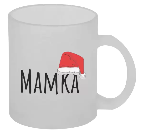 Vánoční hrnek Vánoční čepice - mamka