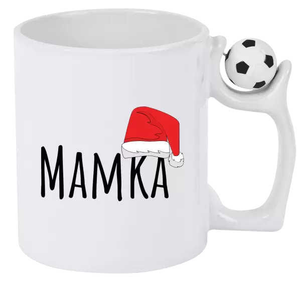 Vánoční hrnek Vánoční čepice - mamka