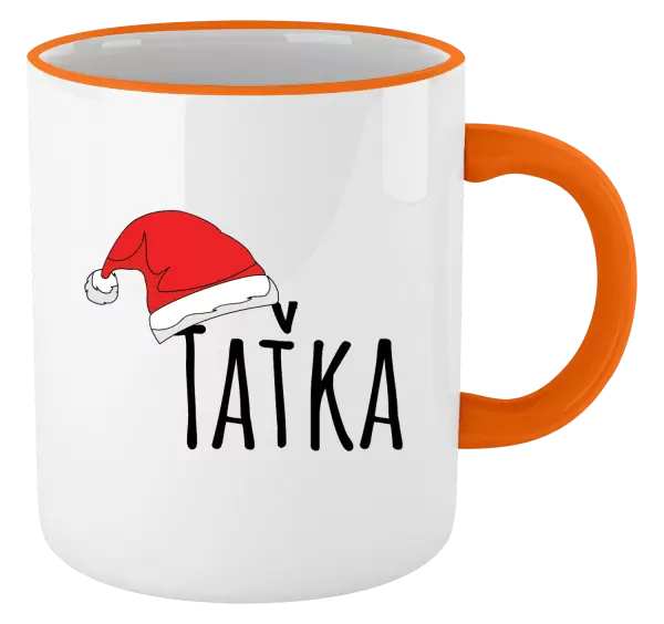 Vánoční hrnek Vánoční čepice - taťka