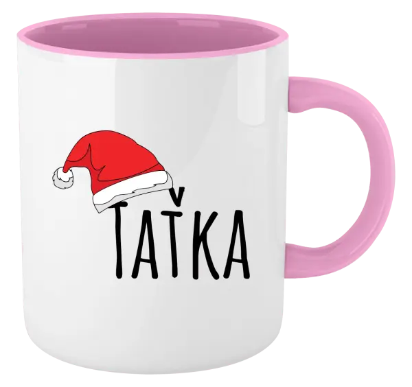 Vánoční hrnek Vánoční čepice - taťka