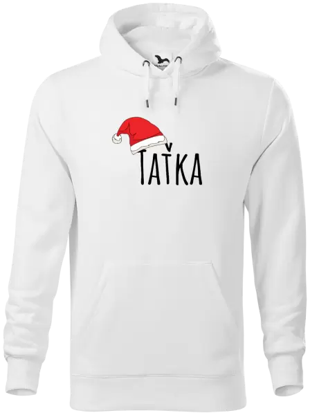 Pánská mikina Vánoční čepice - taťka
