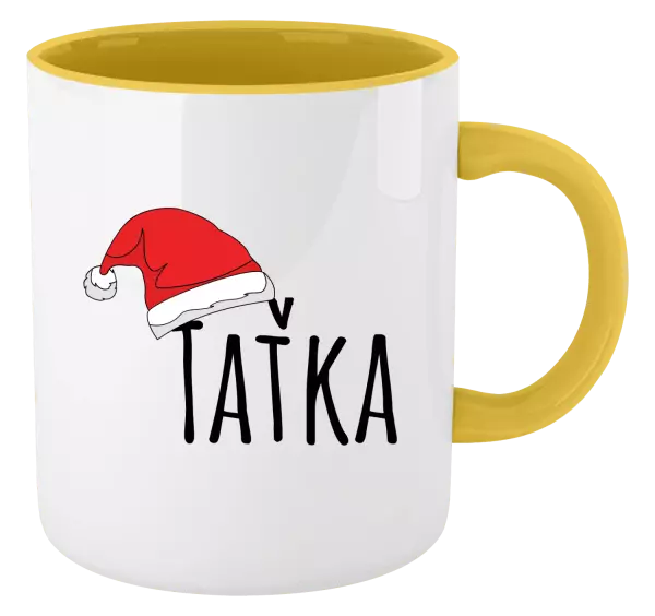 Vánoční hrnek Vánoční čepice - taťka