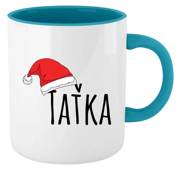 Vánoční hrnek Vánoční čepice - taťka