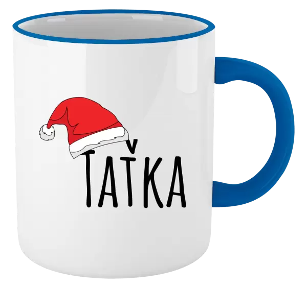 Vánoční hrnek Vánoční čepice - taťka