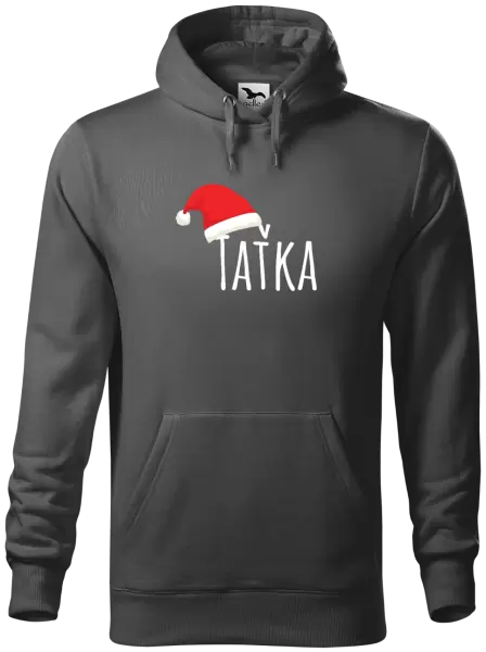 Pánská mikina Vánoční čepice - taťka