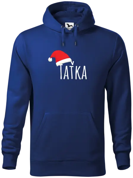 Pánská mikina Vánoční čepice - taťka