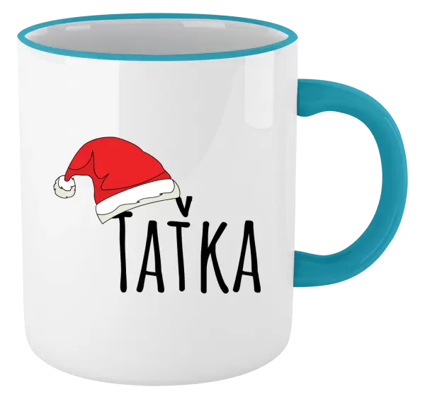 Vánoční hrnek Vánoční čepice - taťka