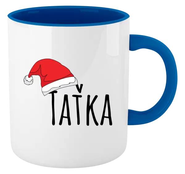 Vánoční hrnek Vánoční čepice - taťka