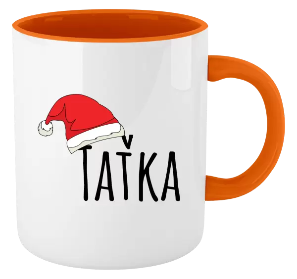 Vánoční hrnek Vánoční čepice - taťka