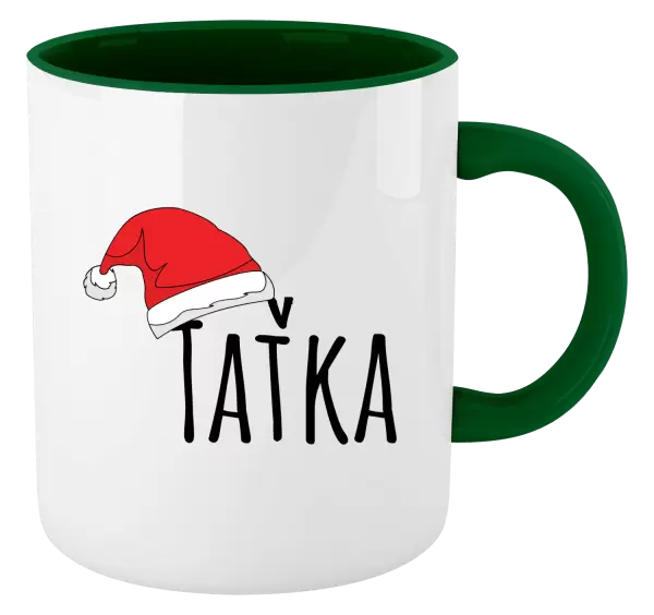 Vánoční hrnek Vánoční čepice - taťka