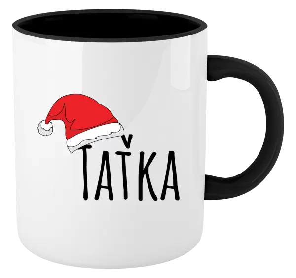 Vánoční hrnek Vánoční čepice - taťka