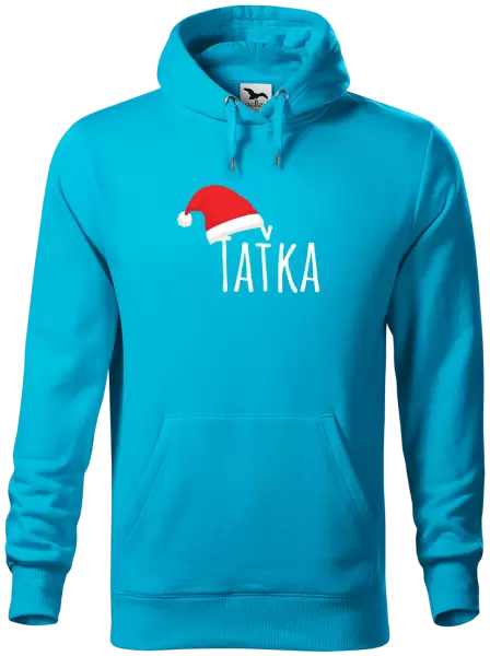 Pánská mikina Vánoční čepice - taťka