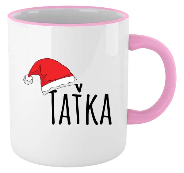 Vánoční hrnek Vánoční čepice - taťka