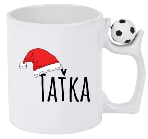 Vánoční hrnek Vánoční čepice - taťka