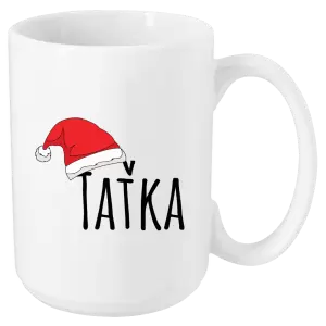 Vánoční hrnek Vánoční čepice - taťka