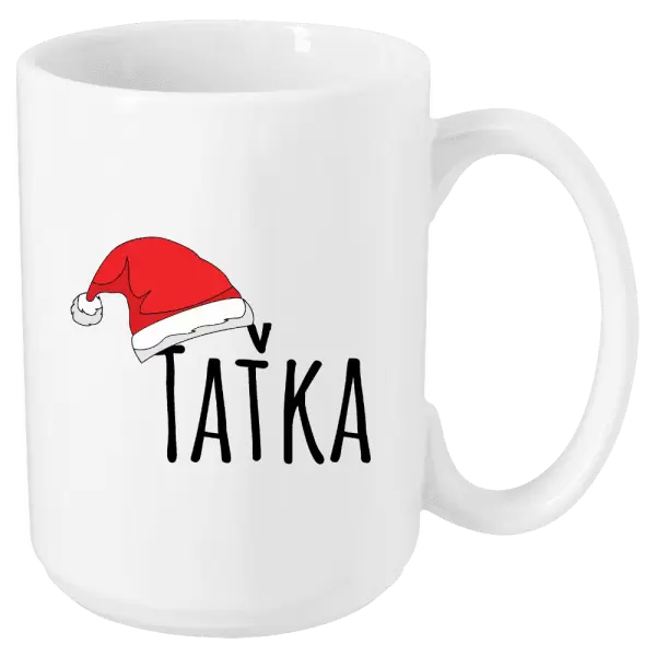 Vánoční hrnek Vánoční čepice - taťka