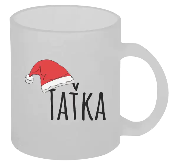 Vánoční hrnek Vánoční čepice - taťka