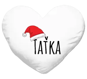 Vánoční polštář Vánoční čepice - taťka