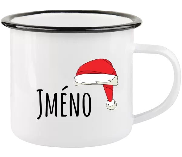 Vánoční plecháček Vánoční čepice - jméno