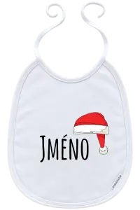 Dětský bryndák Vánoční čepice - jméno
