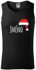 Pánské vánoční tílko Vánoční čepice - jméno