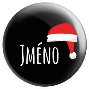 Placka Vánoční čepice - jméno