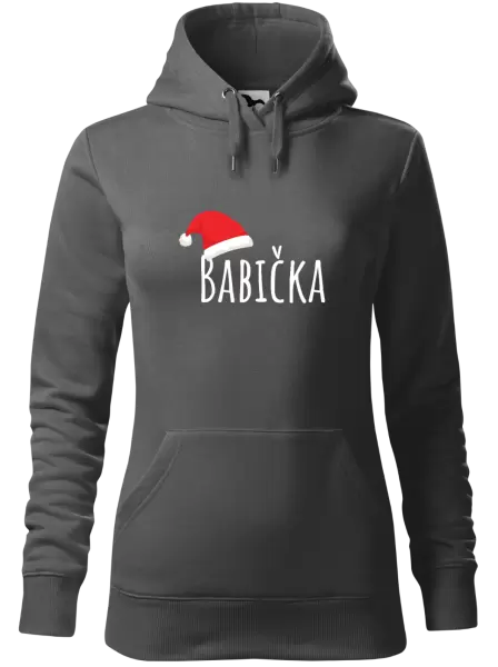 Dámská vánoční mikina Vánoční čepice - babička