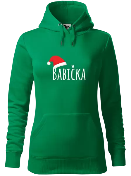 Dámská vánoční mikina Vánoční čepice - babička