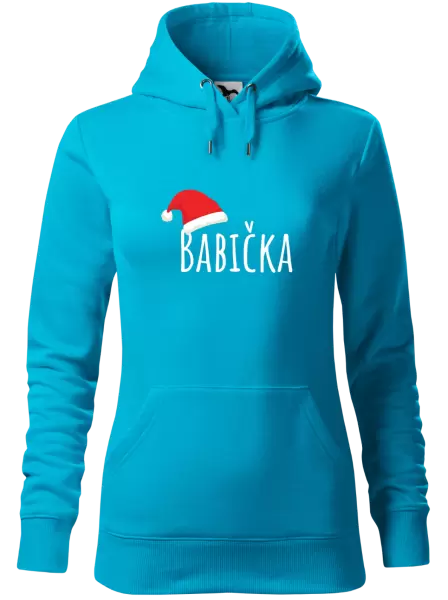 Dámská vánoční mikina Vánoční čepice - babička