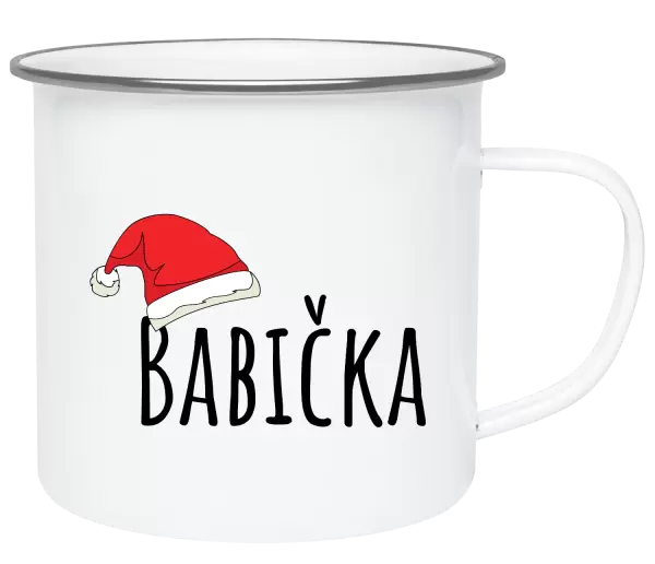 Vánoční plecháček Vánoční čepice - babička