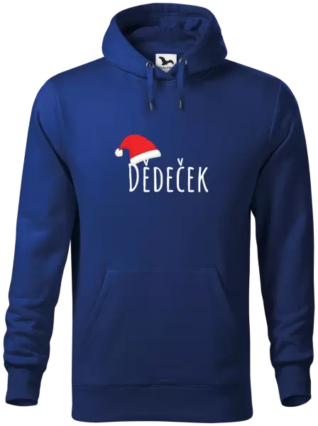 Pánská mikina Vánoční čepice - dědeček