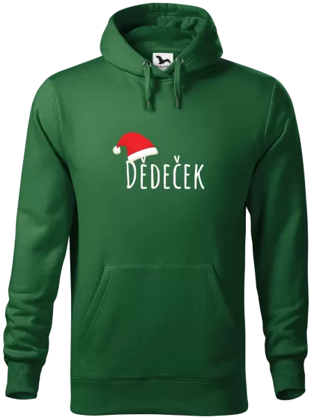 Pánská mikina Vánoční čepice - dědeček