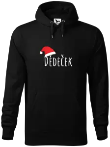 Pánská mikina Vánoční čepice - dědeček