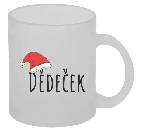 Vánoční hrnek Vánoční čepice - dědeček