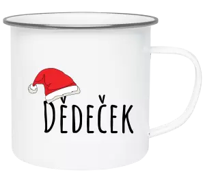 Vánoční plecháček Vánoční čepice - dědeček