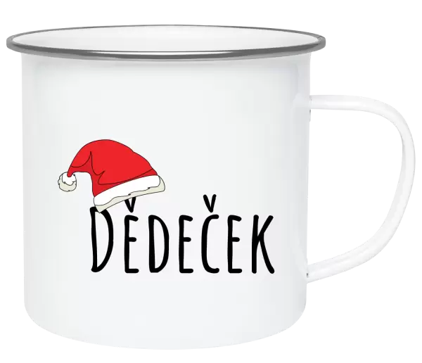 Vánoční plecháček Vánoční čepice - dědeček