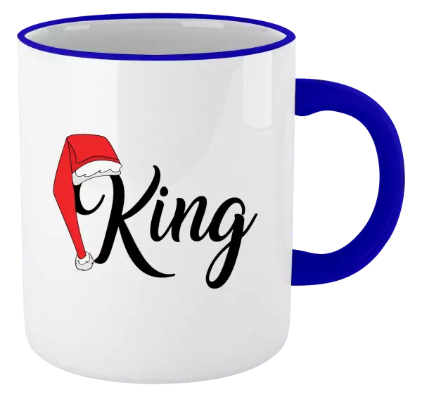 Vánoční hrnek Vánoční čepice - King